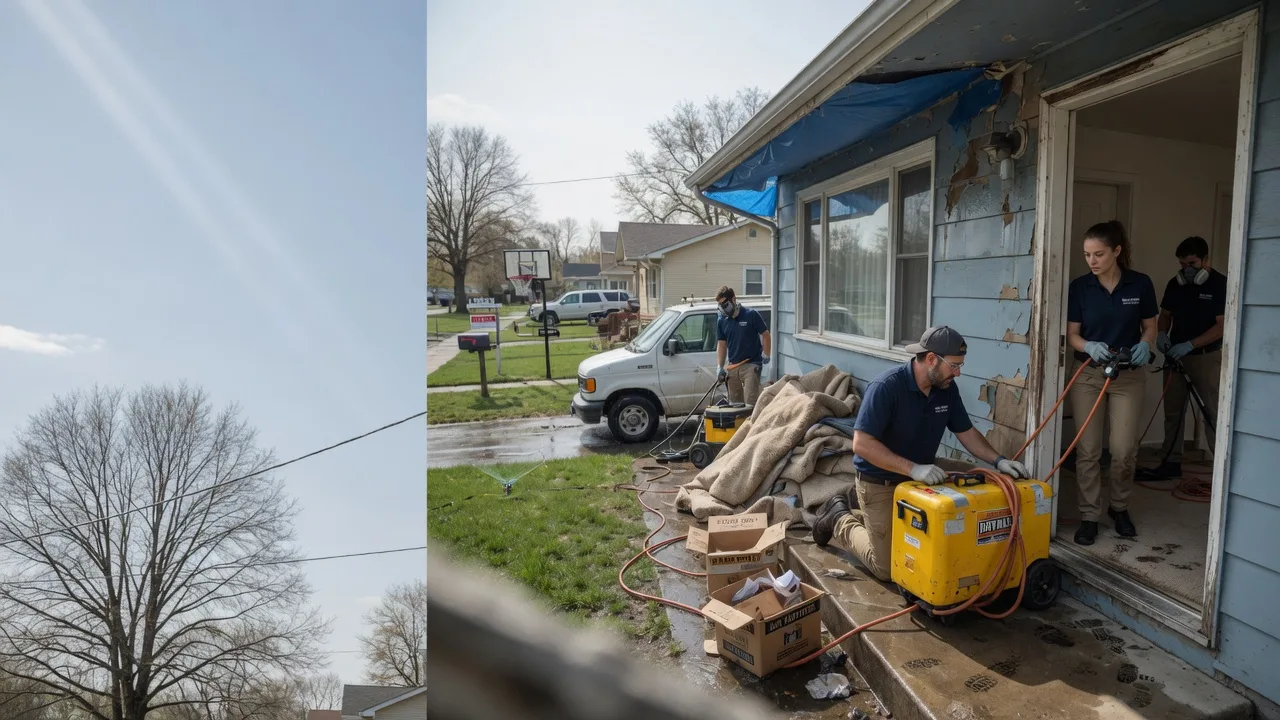 Basement Flood Cleanup in Cando, ND near me